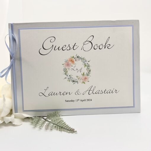 Vintage Roses Guest Book