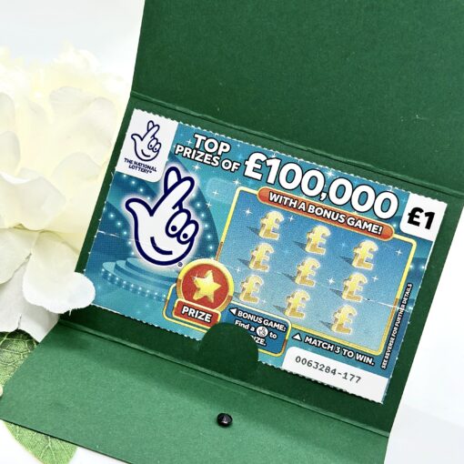 Good Luck Lottery Scratch Card Wallet